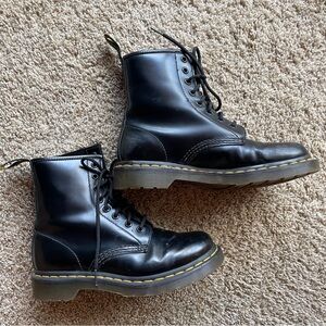 Dr. Martens Black Lace-Up Boots